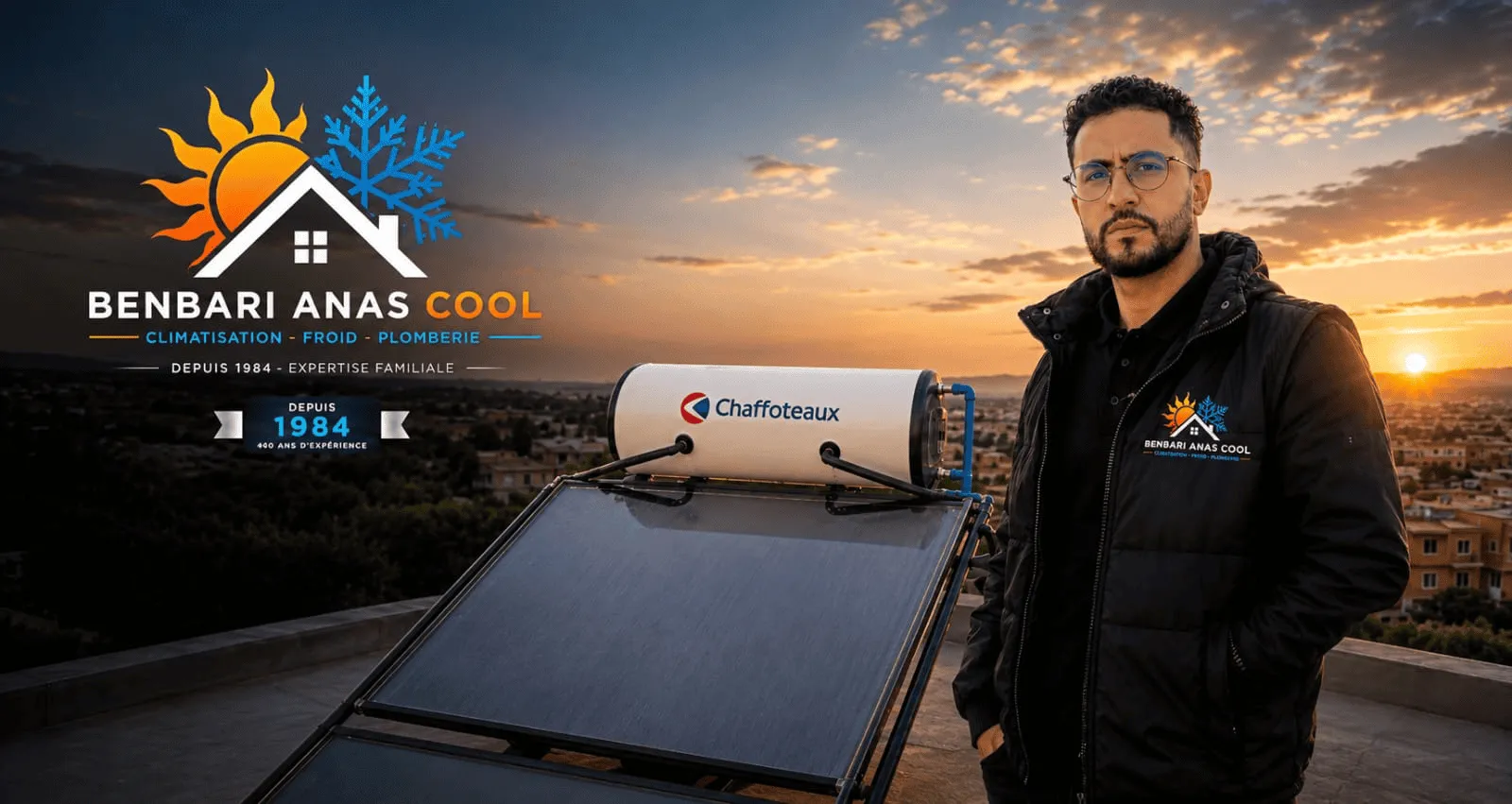 سخان طاقة شمسية BOSCH - Benbari Anas Cool أكادير